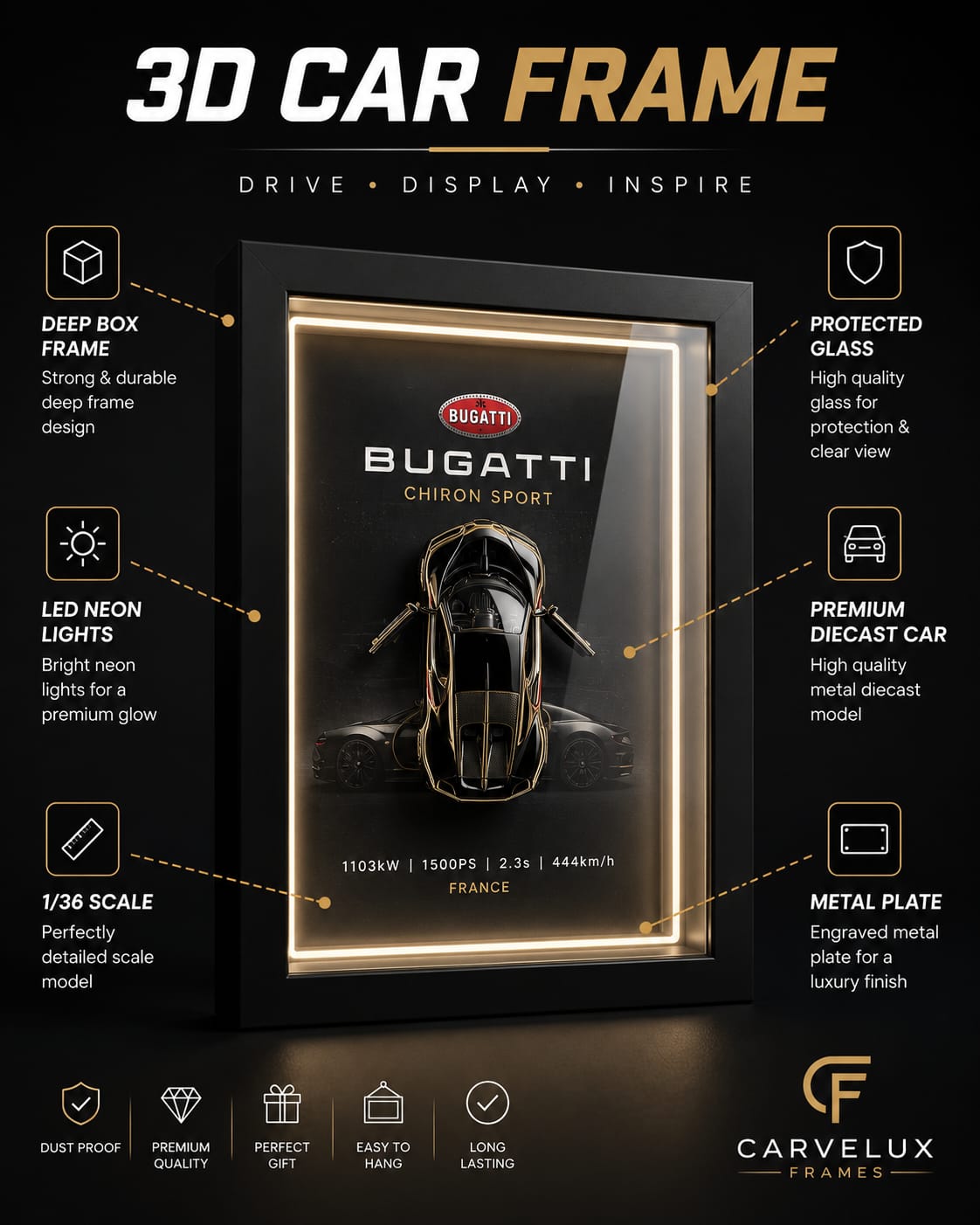 Bugatti Chiron Sport — Apex Legend Frame